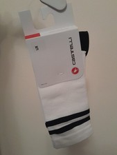 Image of Castelli Mens Cycling Originale 18 Summer Cycling Socks L/XL White