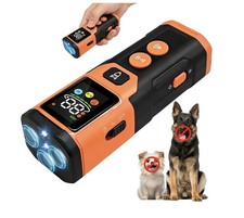 Dog Bark Deterrent Device,3X Anti Barking Device for Dogs,5 Modes 5 Adjust Barks