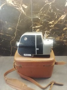 BAUER ELEKTRIC S SCHMALFILM KAMERA IN ORGINAL TASCHE  ERSATZTEILE