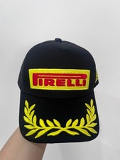 Pirelli F1 Racing Men's Outdoors Sport Mesh Back Baseball Cap Adjustable Black