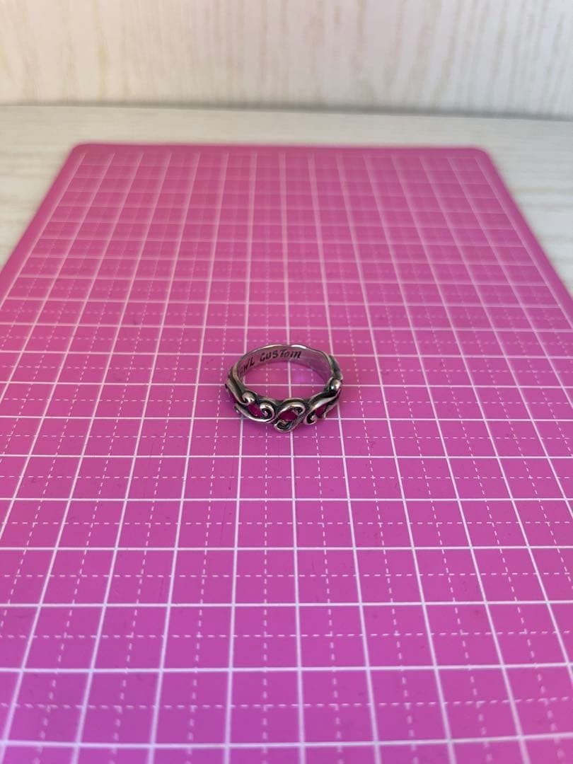 Bill Wall Leather 99 Wave Ring Ruby Custom Size 1… - image 12