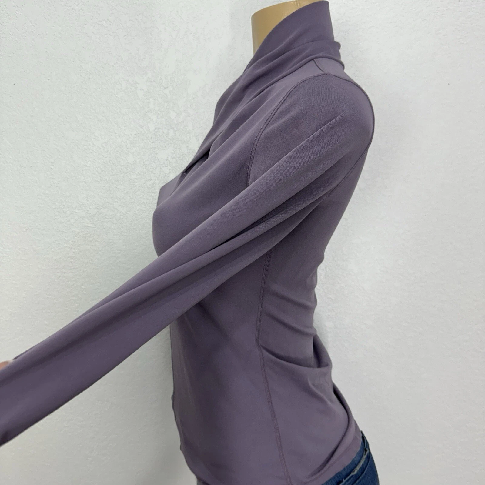yogalicious pull over casual knit top sweatshirt