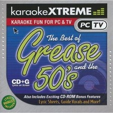 Karaoke Xtreme The Best Of Grease  50's Multi Track CD Brand New Sealed Factory