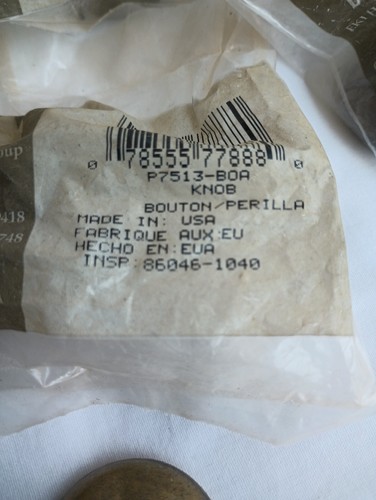 Cesta antigua tejida 1,25" para catamarán rubio cinco Belwith perillas de gabinete P7513-BOA - Imagen 5 de 6