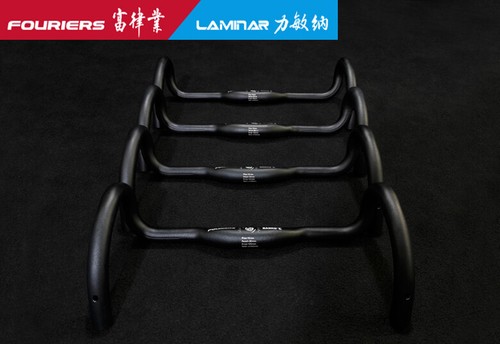 Barra de caída doblada compacta para bicicleta de carretera Fouriers 31,8 mm ciclocross elevación 15 mm manillar E - Imagen 3 de 5
