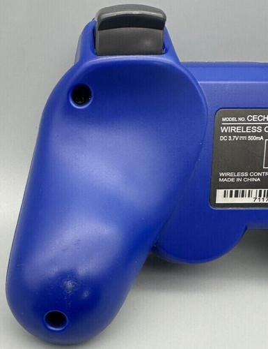 Controller wireless P3 blu aftermarket CECHZC2U PS3 Sony PlayStation 3 - Foto 7 di 7
