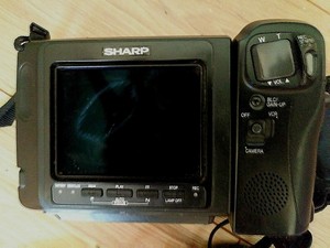 sharp viewcam battery