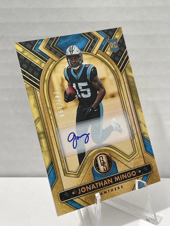 💥 JONATHAN MINGO  COWBOYS  2023 Gold Standard - Rookies Autographs #'D  /199 💥 - Image 3 of 4