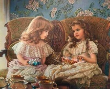 Sandra Kuck - Best of Friends - Canvas - S/N - Signed - MINT