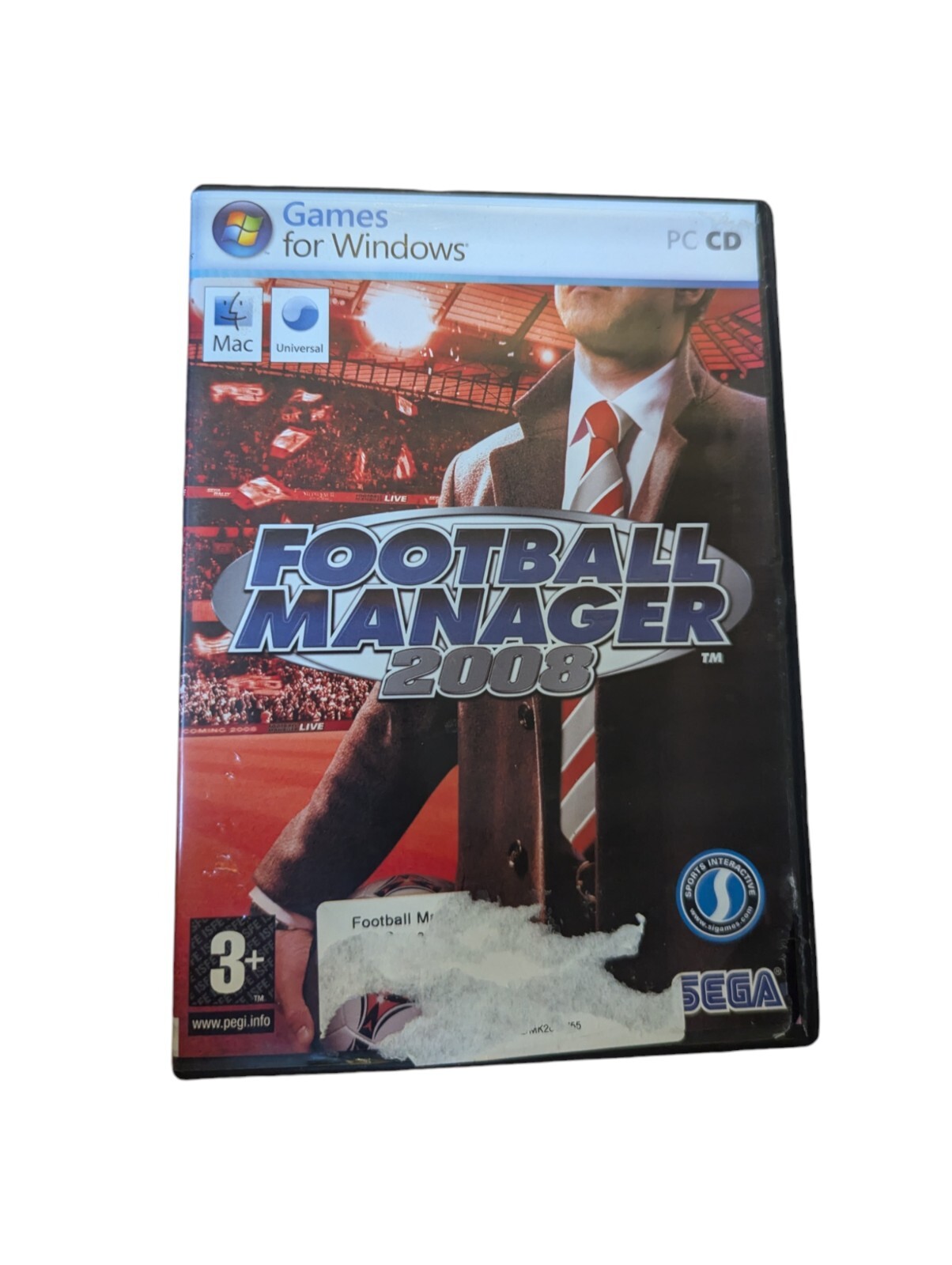 Football Manager 2008 - PC & Apple MAC - Complete with Manual