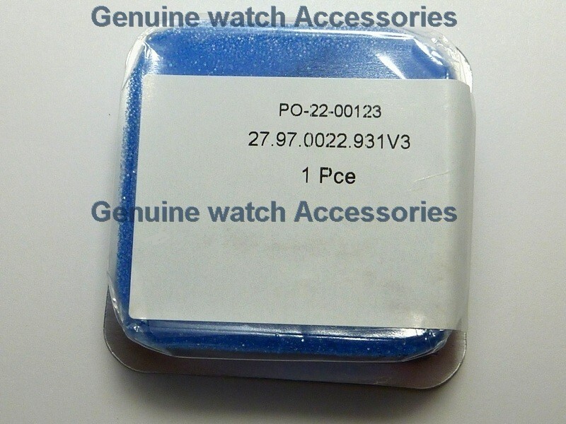 Zenith TITANIUM Deployment Clasp Buckle BLACK (22mm) BRAND NEW