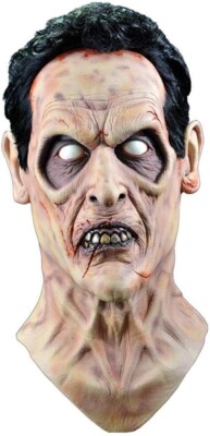 TRICK OR TREAT EVIL DEAD II EVIL ASHALLOWEEN GUMMIMASKE NEU MIT ETIKETT