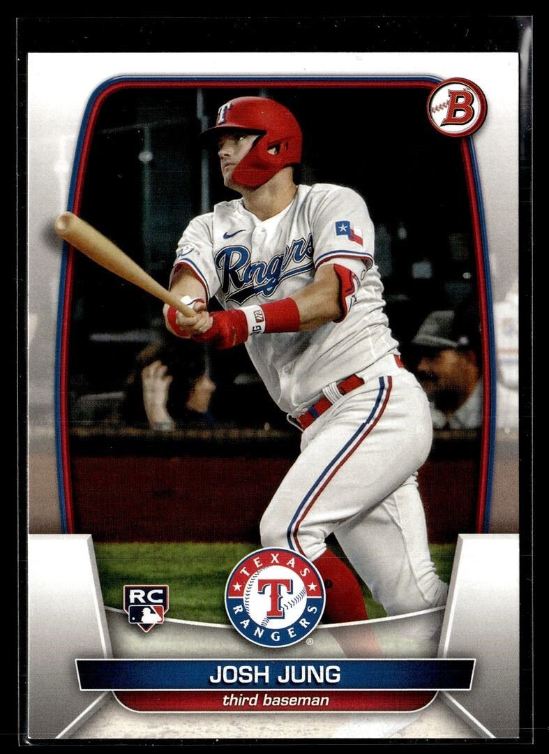 Josh Jung bowman 1st 25枚限定　PSA10 PSA 10 JOSH JUNG 1st 2019 Bowman Chrome Draft REFRACTOR