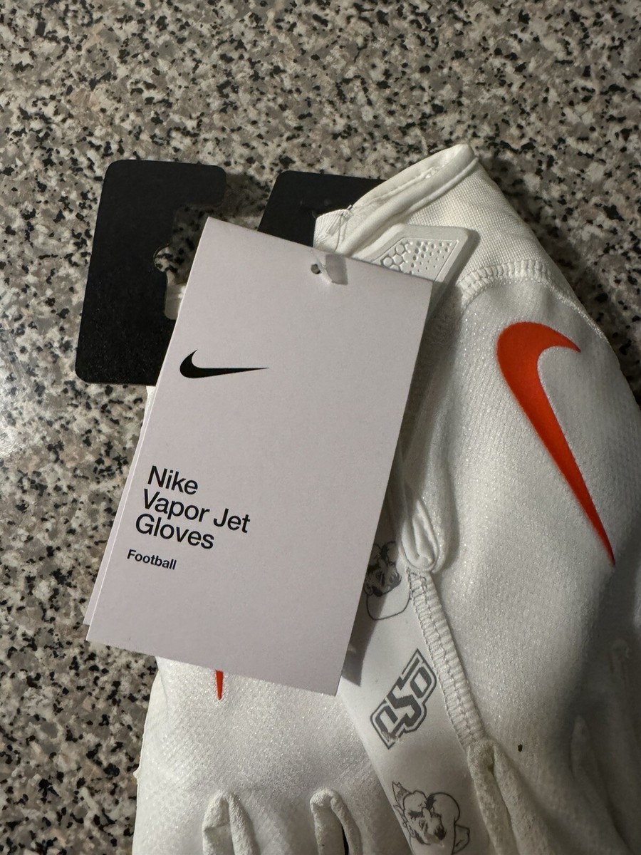 Nike OSU Vapor Jet Football Gloves Oklahoma State University