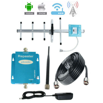 Cell Phone Booster Amplifier AT&T Extender Cellular Repeater Verizon 850MHz 3G