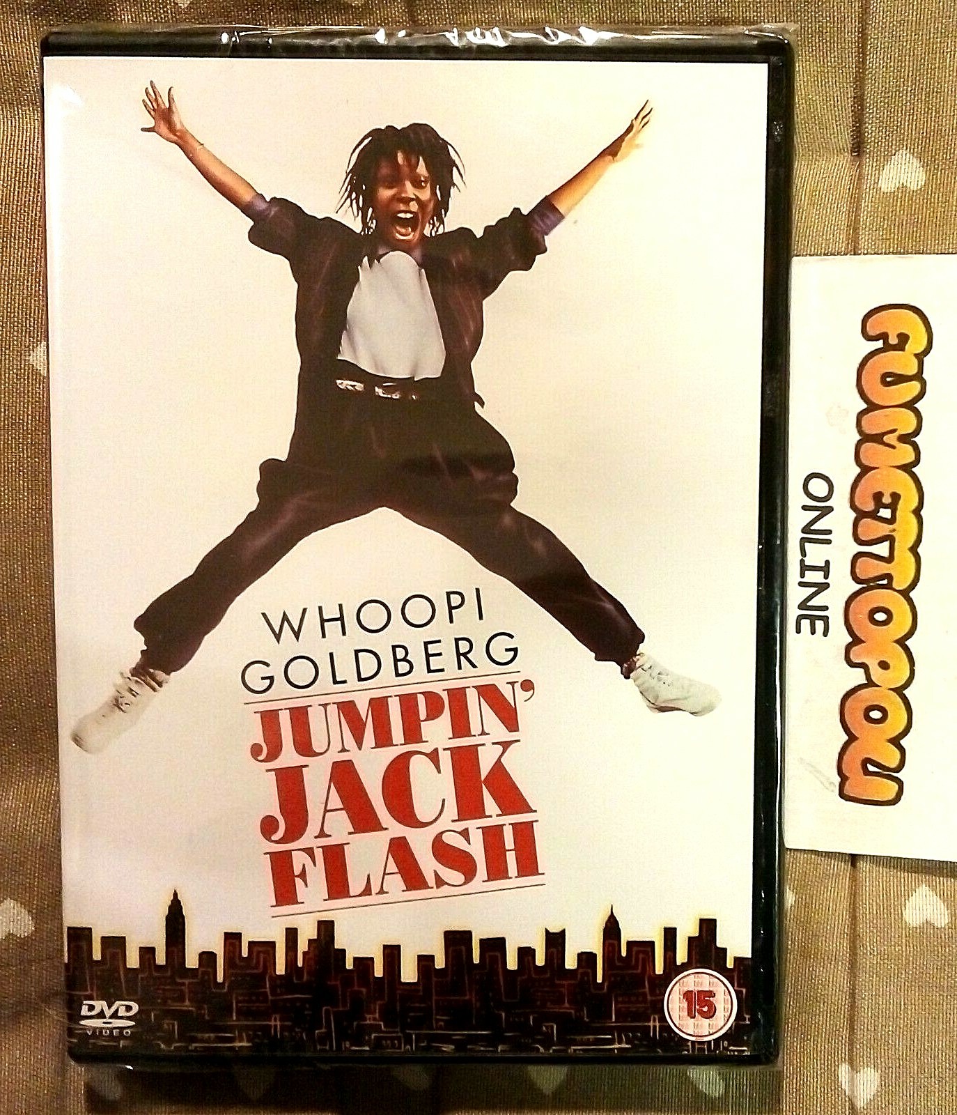 JUMPIN' JACK FLASH DVD 20th Century Fox edizione estera audio con ITA NUOVO