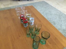 Vintage Coca Cola/Dr. Pepper Glassware Selection