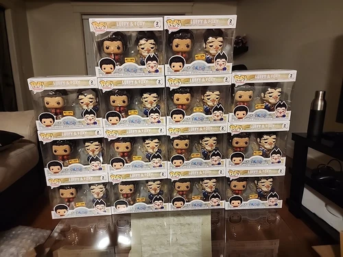 🔥 Funko POP! One Piece Luffy vs Foxy 2 Pack Common IN HAND