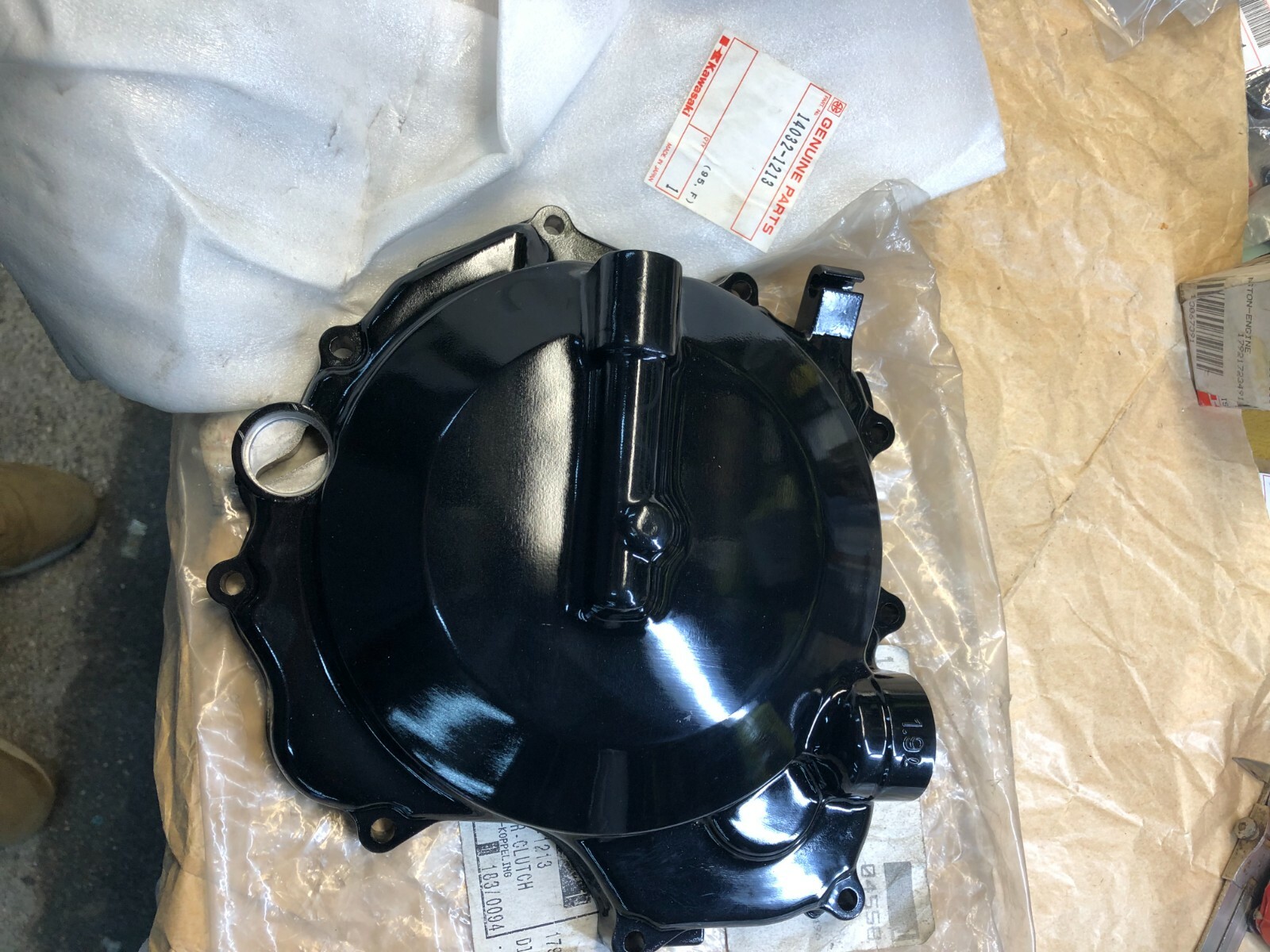 Carter d'embrayage Kawasaki 14032-1213 nu pour moto EX et GPX 250 R de 1988 à 1994