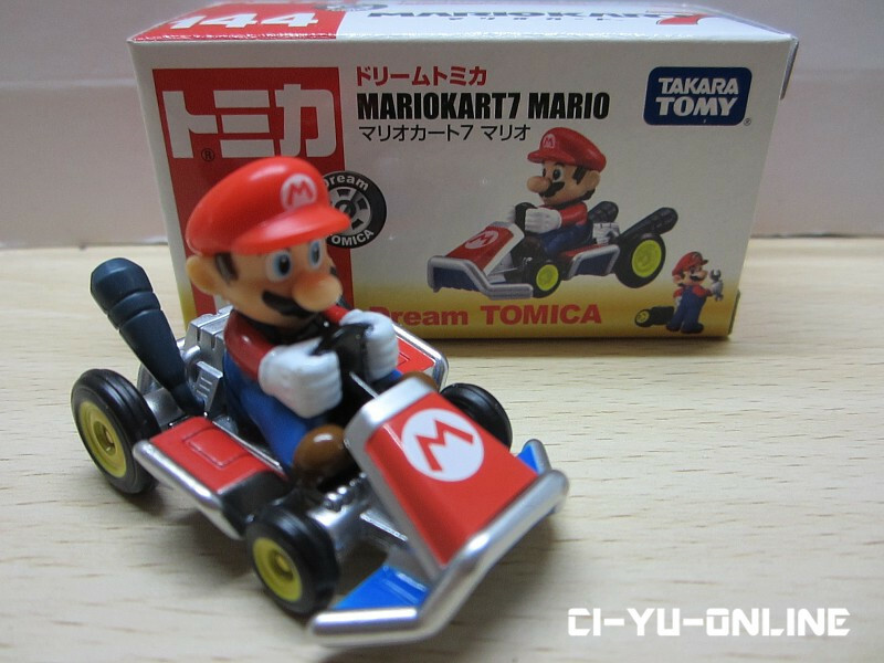 New Takara Dream Tomica Tomy #144 Mariokart 7 Mario Diecast Toy