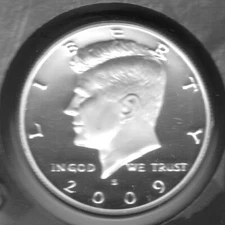 2009-S PROOF KENNEDY HALF DOLLAR