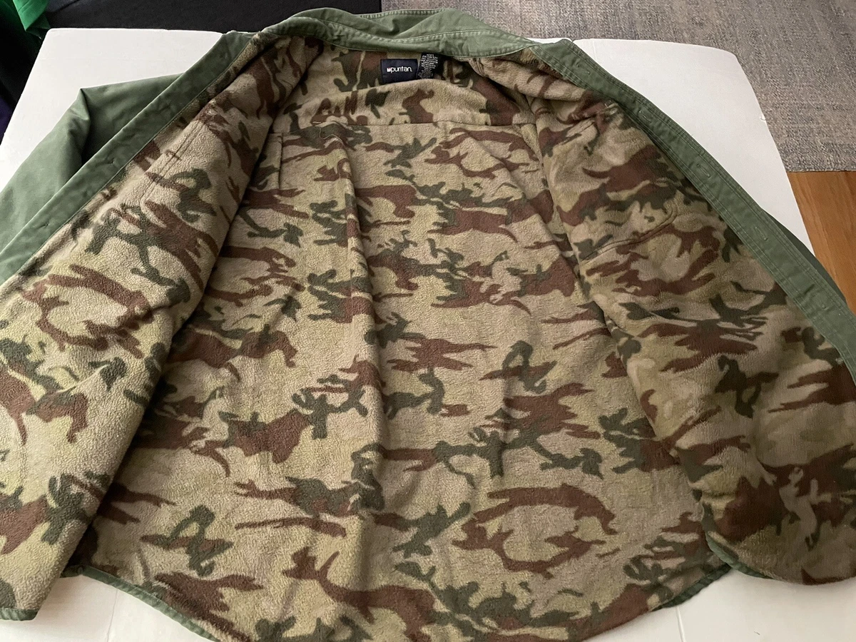 Bonpoint Flavien camouflage-print shirt jacket - Neutrals
