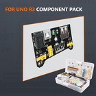830Pcs DIY Electronic Starter Kit for Arduino UNO R3 with Breadboard & Component