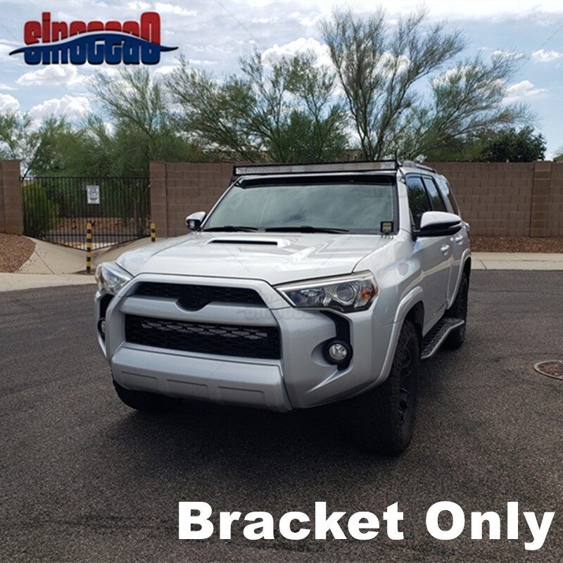 Curved 52'' LED Light Bar Roof Bracket For Toyota 4Runner 2003