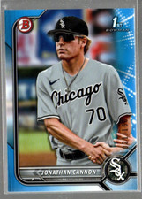 2022 Bowman Draft Blue #BD180 Jonathan Cannon /150