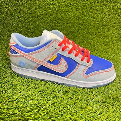 Nike Dunk Low Union Passport Pack Argon Mens Size 8.5 Walking Shoes Sneakers