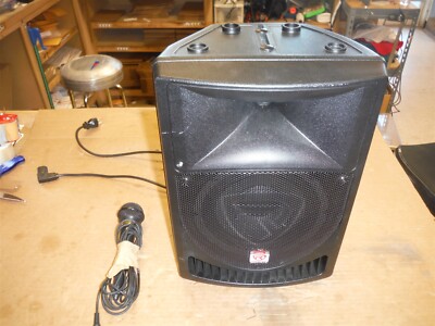 Rockville Power Gig RPG-8 Speaker With Pioneer DM-02 Microphone *FC10