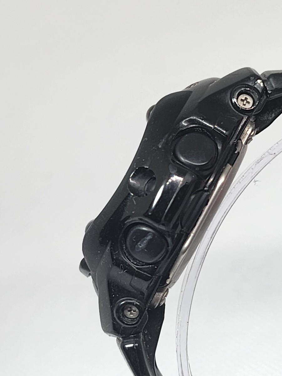 Bracelet De Montre En Résine Noire Pour Casio - Modèles BG-169A, BG-169R, BGF-120BK - Neuf