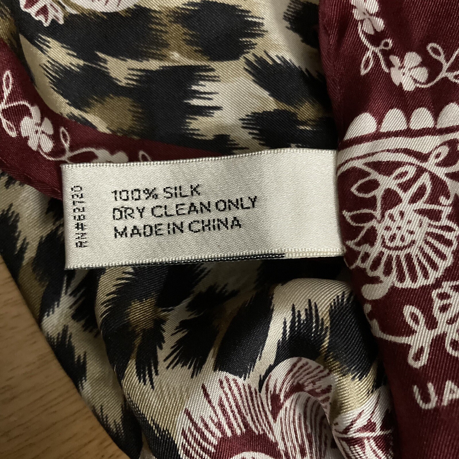 Adrienne Landau Studio Rectangular Silk Scarf Ani… - image 7