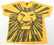 Rare VTG DISNEY The Lion King Broadway Musical All Over Print T Shirt 90s AOP XL