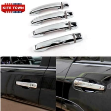 External Door Handle Knobs Trim Decor Cover For Toyota 4Runner 2010-2021 Chrome