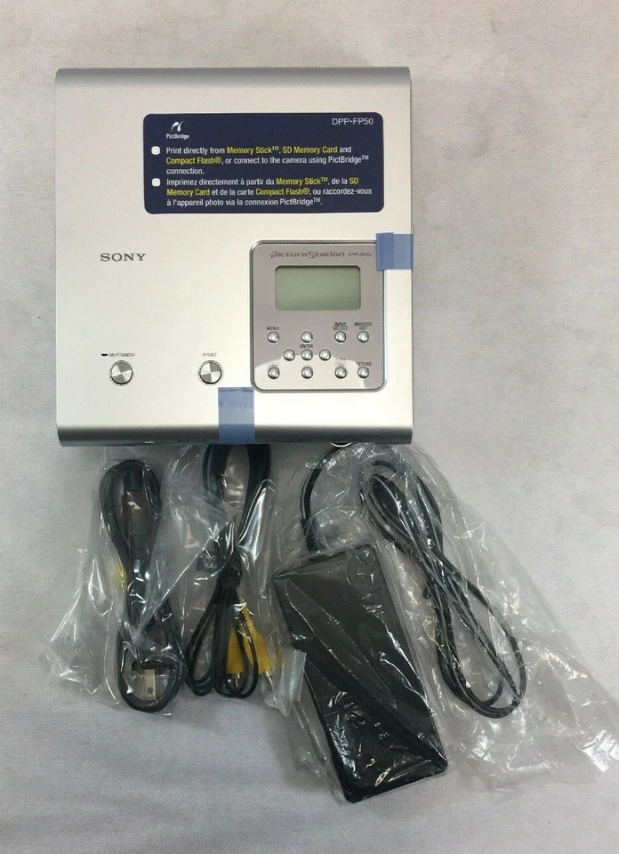 Sony Picture Station DPP-FP50 цифровой фотопринтер фото качества процессор #6339 - Изображение 4 из 4