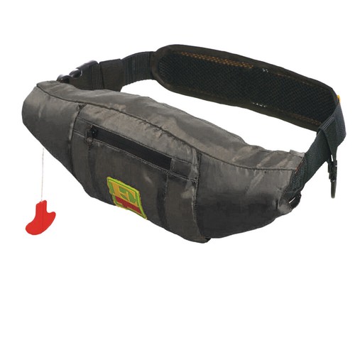 Premium M-24 Belt Pack Manual Inflatable Life Jacket PFD Boating Buoyancy - Picture 4 of 14
