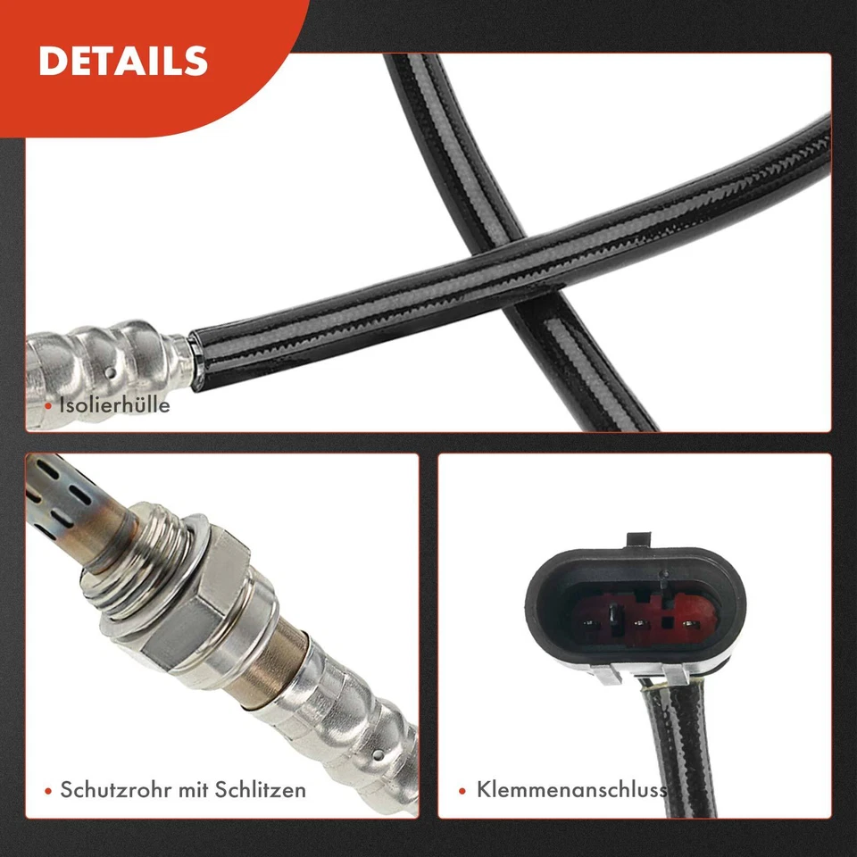 Sonda lambda sonda di regolazione per Renault Kangoo KC0/1 + Express FC0/1 Clio II BB CB - Immagine 2 di 4