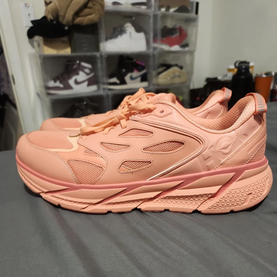 Zapatos Hoka One Clifton L Guayaba Eléctricos Coral 1160050-GCC Hombres Talla 13 Nuevos Sin Caja Foto 2 de 4