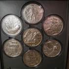 PRIVATEER Coin Series .999 Silver (Complete Set of 7) Ultra High Relief in CHEST