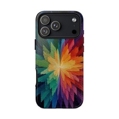 Phone Ink - iPhone | Galaxy | Pixel Case - Acrylic Burst Prism Pattern