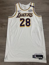 Los Angeles Lakers Rui Hachimura Game Worn Used Jersey MeiGray LOA 3/22/25 Japan