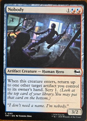 Nobody 0161 Common Teenage Mutant Ninja Turtles Magic: The Gathering NM/M