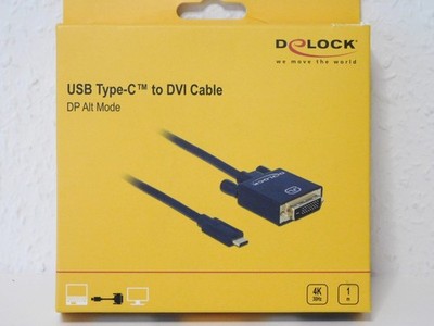 Delock 85320 USB Type C zu DVI Adapter