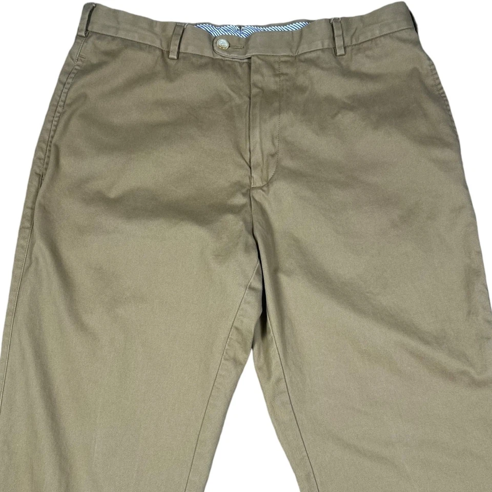 Pantalones chinos Daniel Cremieux para hombre 34x34 caqui Foto 2 de 4