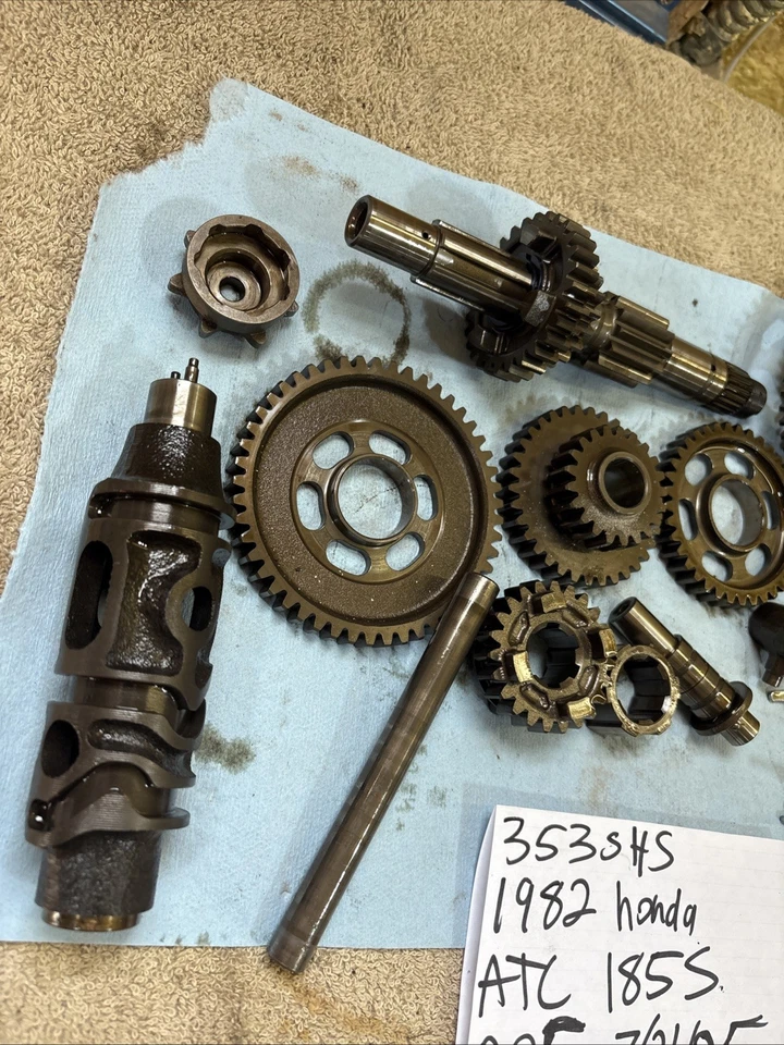 Honda Trx 250 1985 transmisión engranajes guts 353 Foto 4 de 4