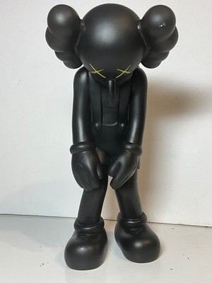 KAWS Small Lie Companion Black - 2017 Medicom Toy - 11'' Vinyl Figure - FREE SHIP