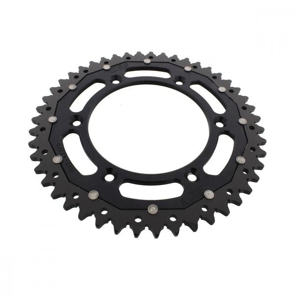 Kettenrad Alu Schwarz 47-ZäHne 520-Teilung FüR KTM EXC 450 Racing Bj. 2003-2008-image