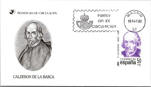 Spain FDC 1981 Calderon De La Barca - Madrid - J28115