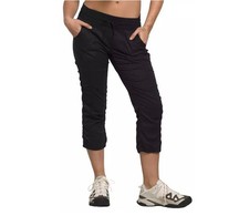 The North Face Women's Size M Aphrodite Capri Pants Black Hiking Casual Stretch